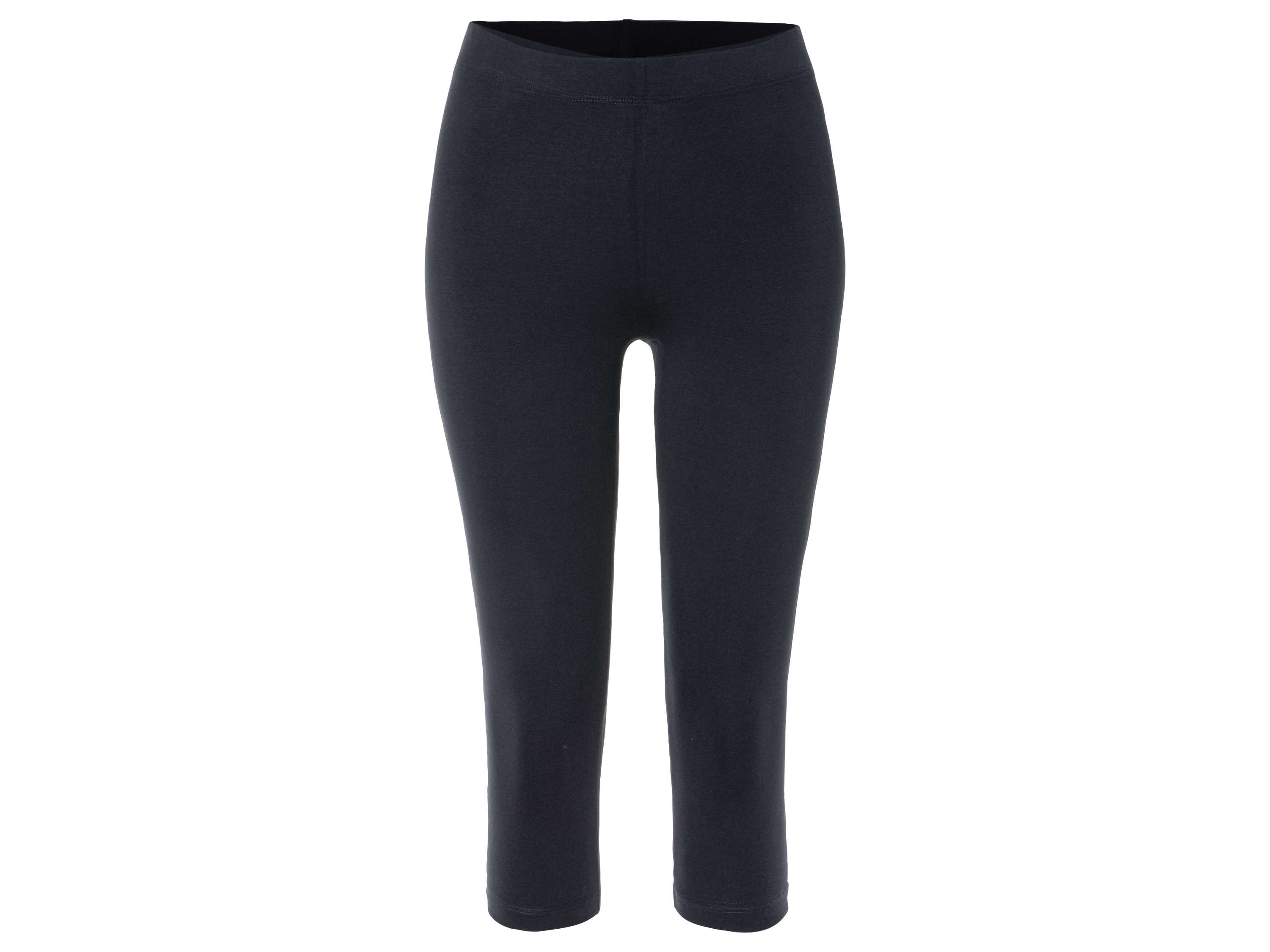 esmara® Dámske capri legíny (XS (32/34), čierna)