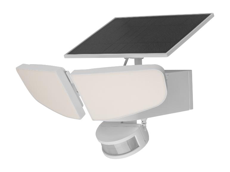 Solárny LED reflektor s pohybovým senzorom