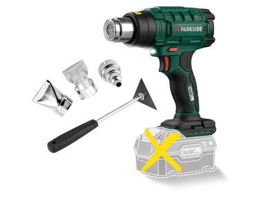 PARKSIDE® Aku teplovzdušná pištoľ 20 V PHLGA 20-Li B1 – bez akumulátora