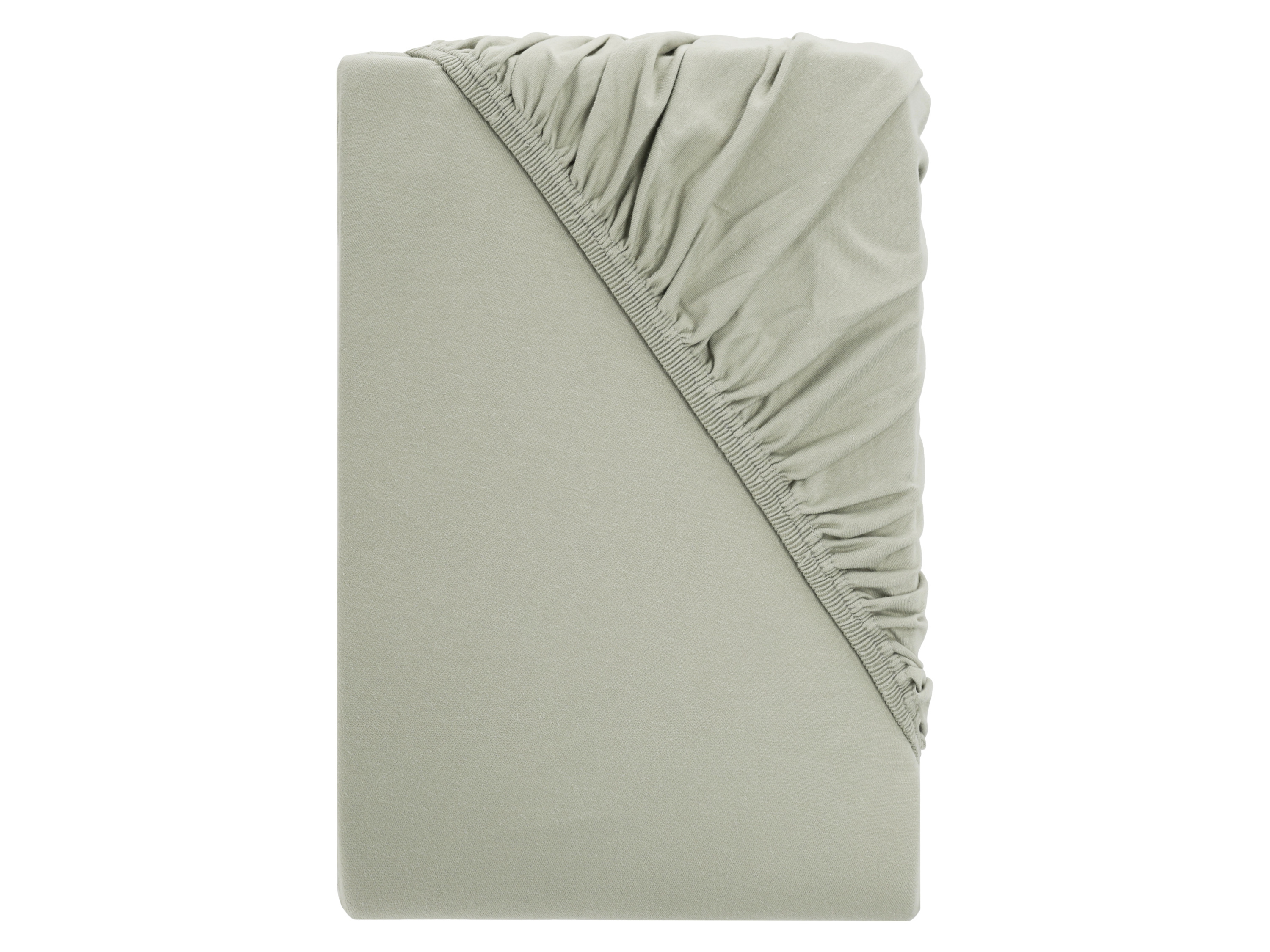 LIVARNO® Napínacia džersejová plachta na boxspringovú posteľ, 140 – 160 x 200 cm (zelená)