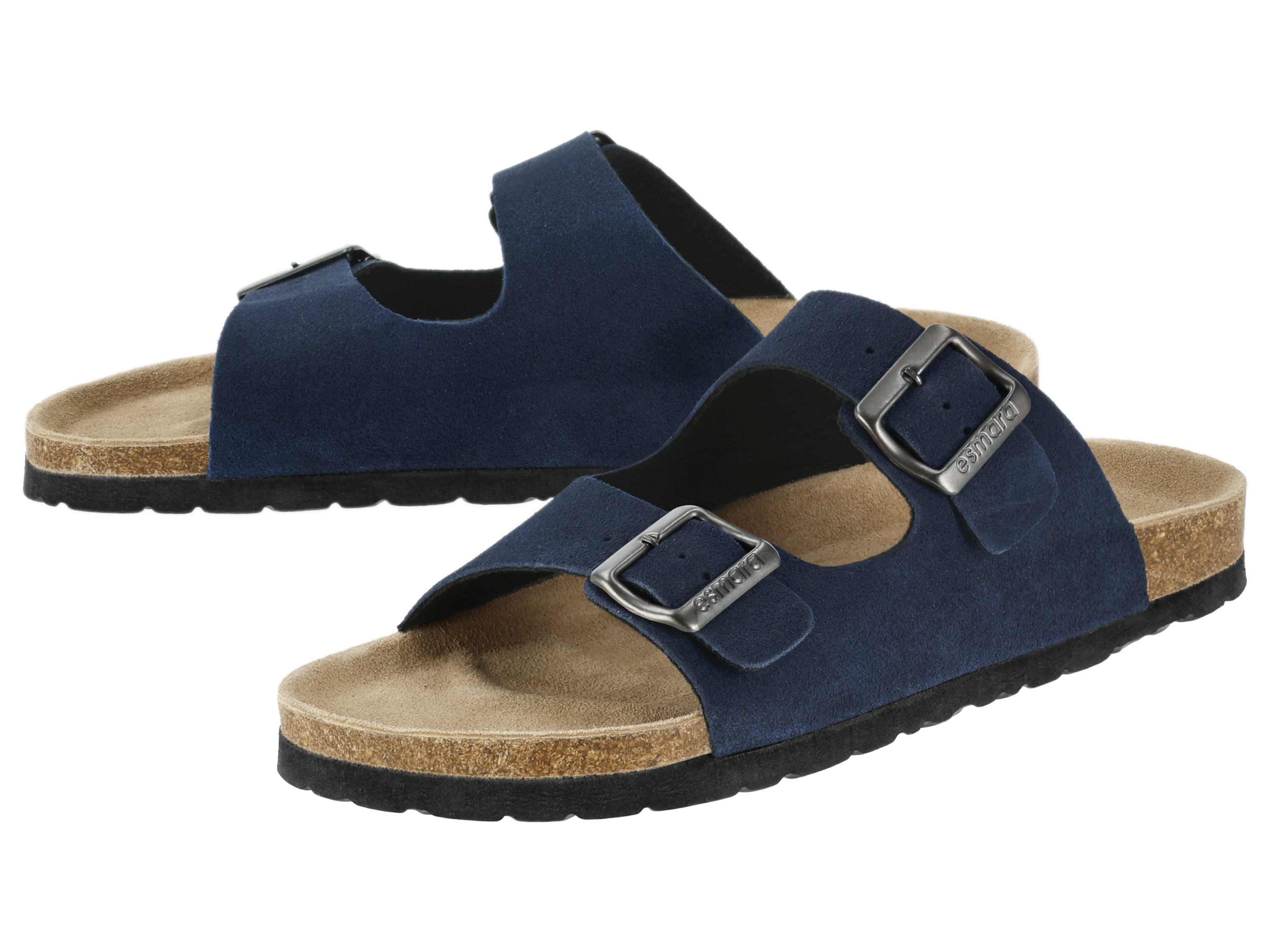 ESMARA MEN Pánske šľapky (navy modrá, 42)