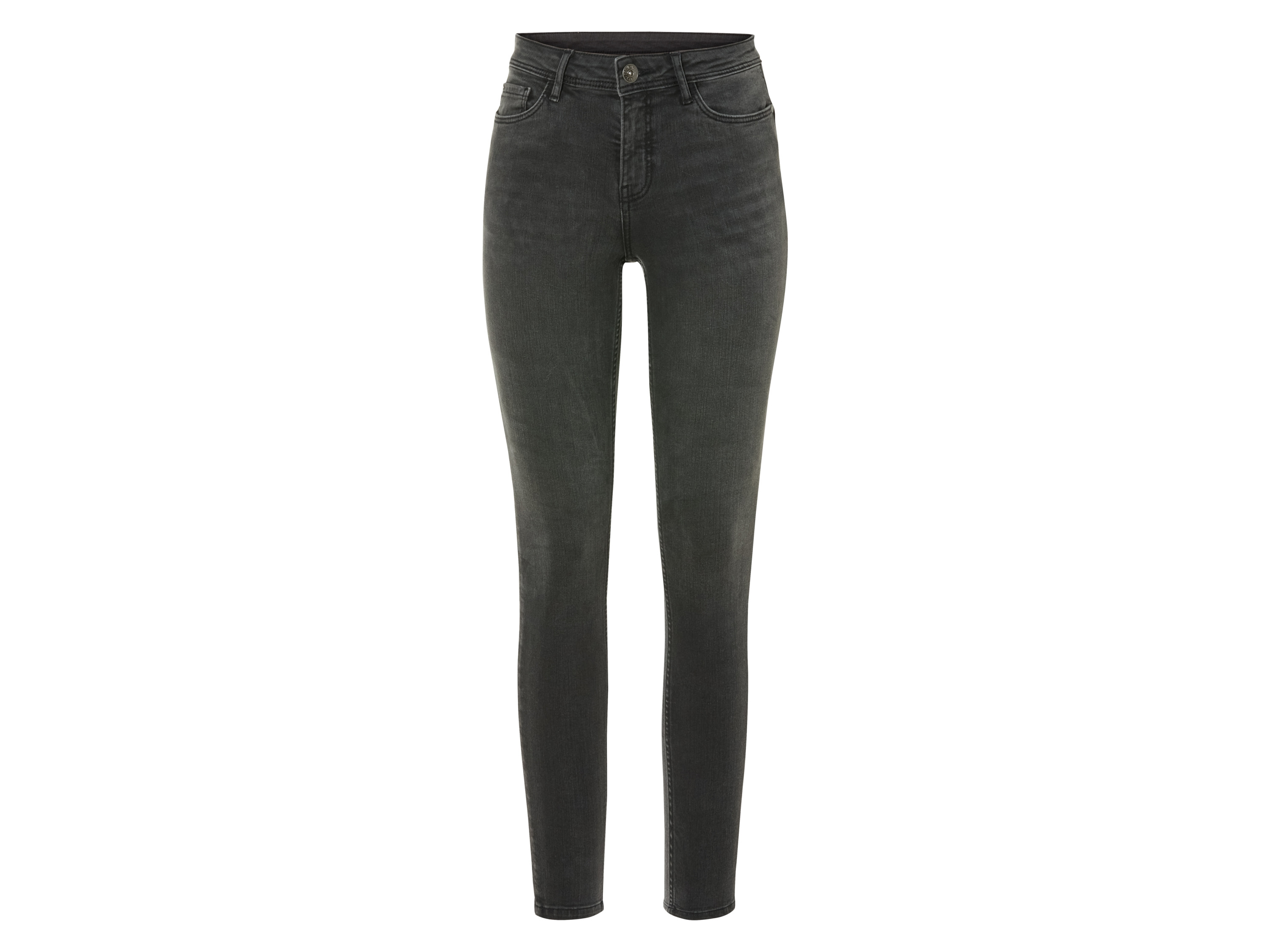 esmara® Dámske rifle „Push-up Super Skinny“ (36, čierna)