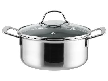 SILVERCREST® Hrniec z ušľachtilej ocele Premium, Ø 20 cm
