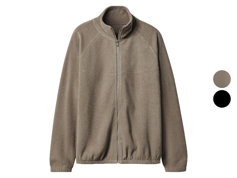 Hnedá flísová bunda so zipsom a farebnými možnosťami
