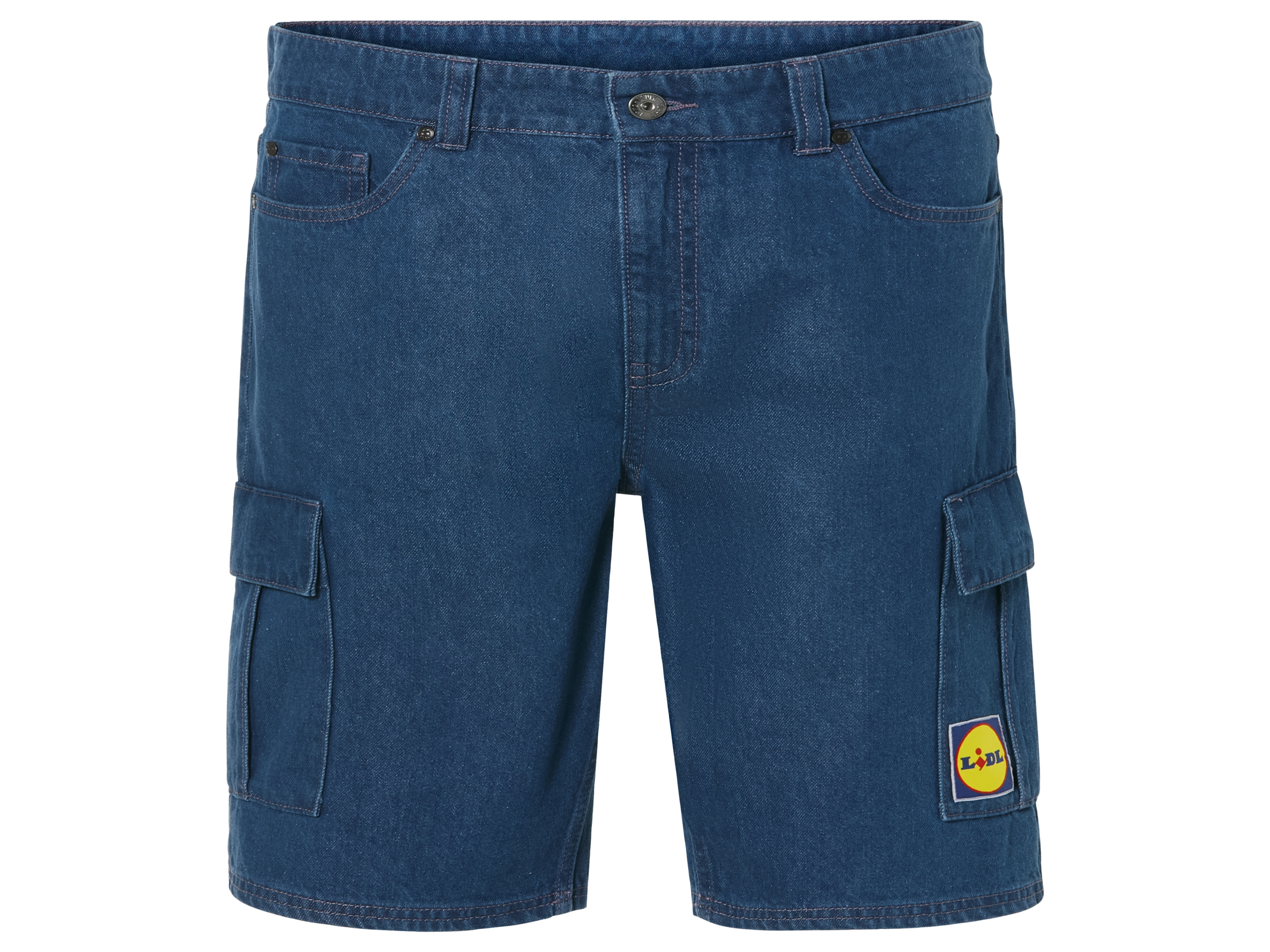 LIVERGY® Pánske rifľové šortky LIDL (modrá, 30)