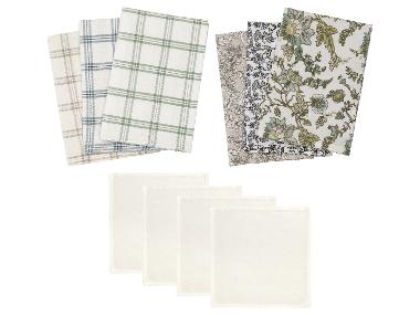 LIVARNO® Utierky na riad/Látkové servítky