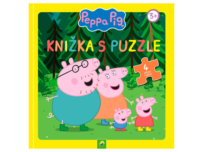 E-shop Detská knižka s puzzle (Prasiatko Peppa)