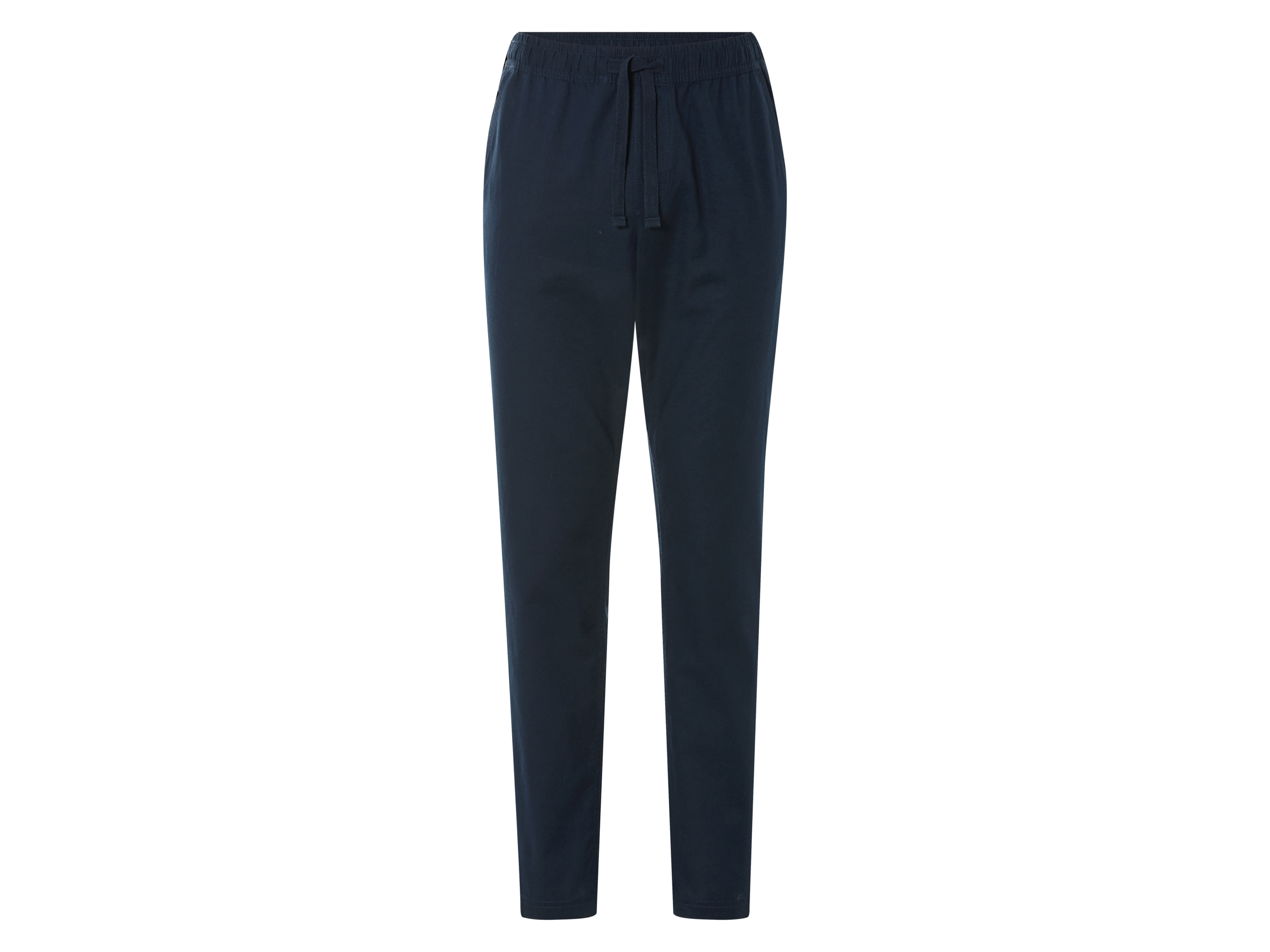 LIVERGY® Pánske nohavice s ľanom (navy modrá, XXL (60/62))