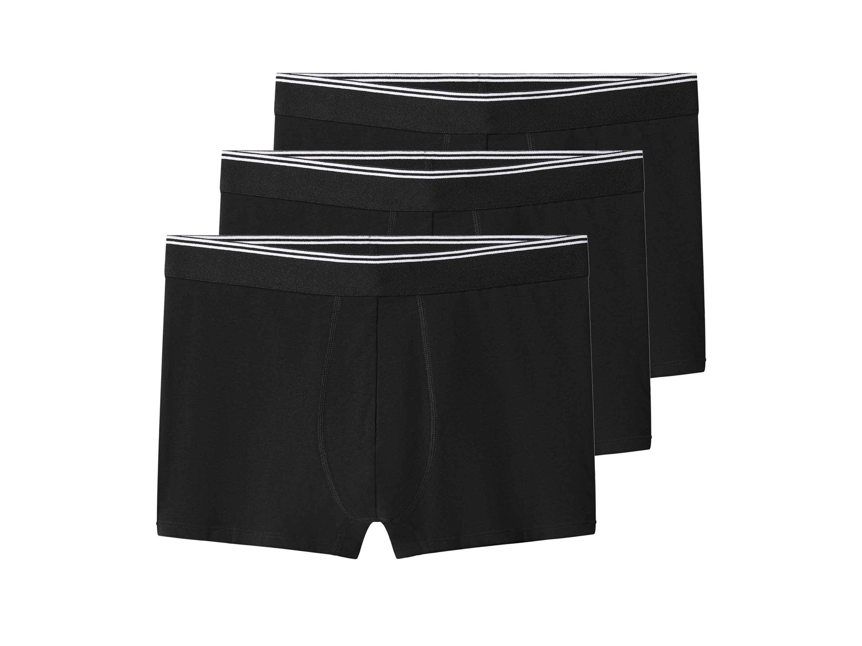 E-shop esmara Men Pánske boxerky, 3 kusy (čierna, 4/S)