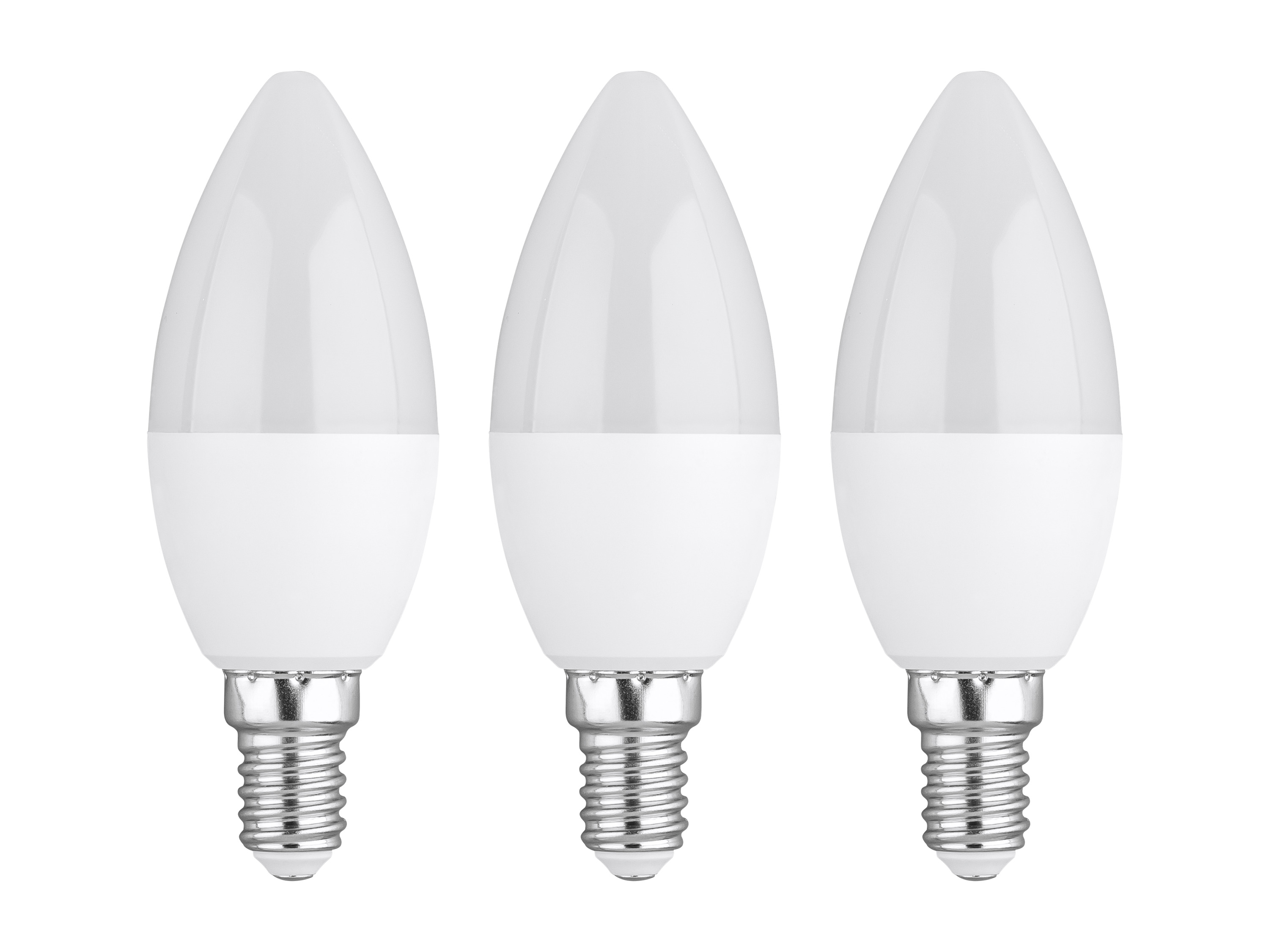 LIVARNO® LED žiarovky (sviečka E14, 4,2 W, 3 kusy)