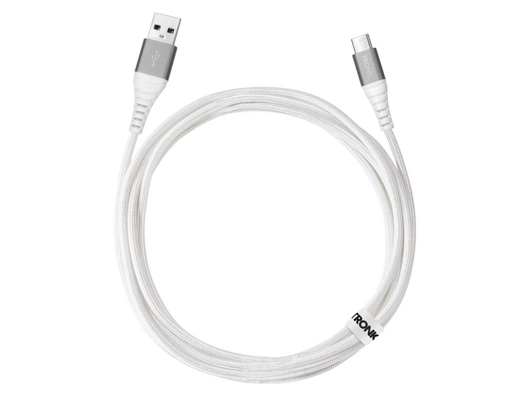 Prejsť na zobrazenie na celú obrazovku: TRONIC® Nabíjací a dátový kábel USB-A a USB-C – obrázok 3