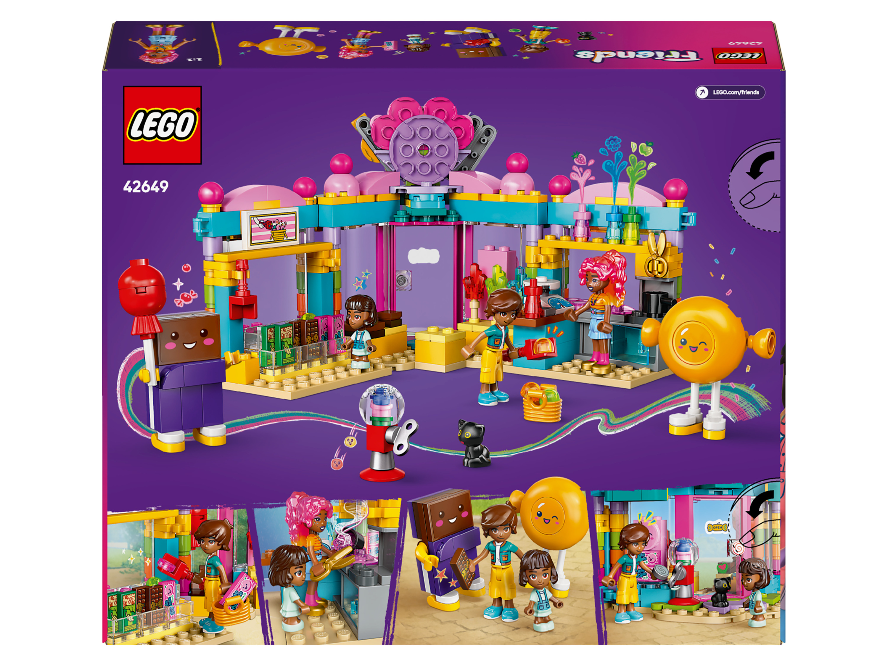 LEGO® FRIENDS 42649 Cukráreň v mestečku Heartlake