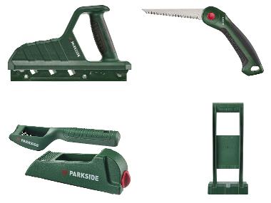 PARKSIDE® Hoblík na sadrokartónové hrany/Skladacia dierovacia píla/Súprava hoblíkov na bloky/Nosník platní