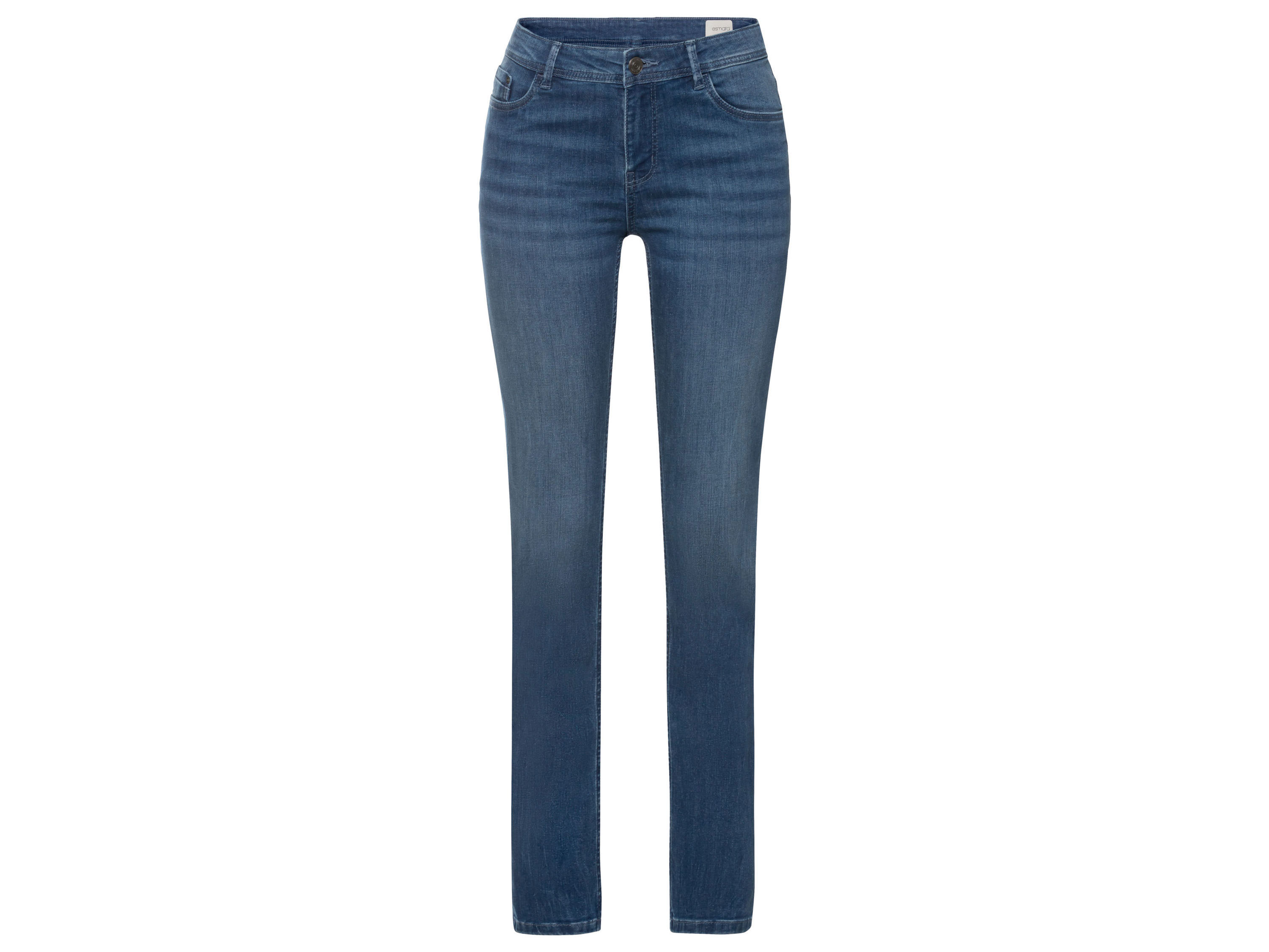 esmara® Dámske rifle „Slim Fit" (normálna dĺžka, 34, modrá)