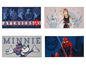 Koberčeky s motívmi Avengers, Frozen, Minnie Mouse a Spidermana