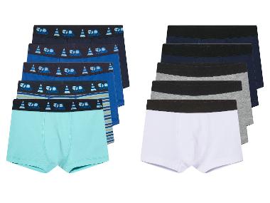 LUPILU® Chlapčenské boxerky, 5 kusov
