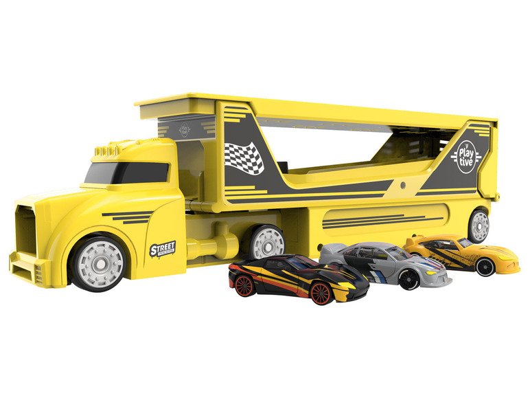 E-shop Playtive Racers Autotransportér (žltá)