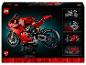 Krabička LEGO Technic Ducati Panigale V4 R s detailmi modelu a špecifikáciami.