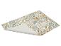 Vinylová podlahová rohož s farebnými, geometrickými dlaždicovými vzormi