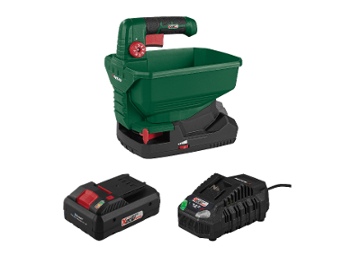 PARKSIDE® Aku univerzálne rozmetadlo PUSA B1 + Smart akumulátor 20 V/4 Ah + Rýchlonabíjačka akumulátora 20 V/4,5 A