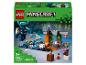 LEGO Minecraft súprava The Warden Encounter s 238 dielikmi, s figúrkami a hernou scénou.