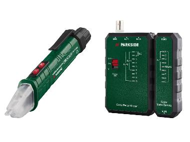 PARKSIDE® Bezkontaktná skúšačka napätia PKSS A2/Tester sieťových káblov PNKT A1