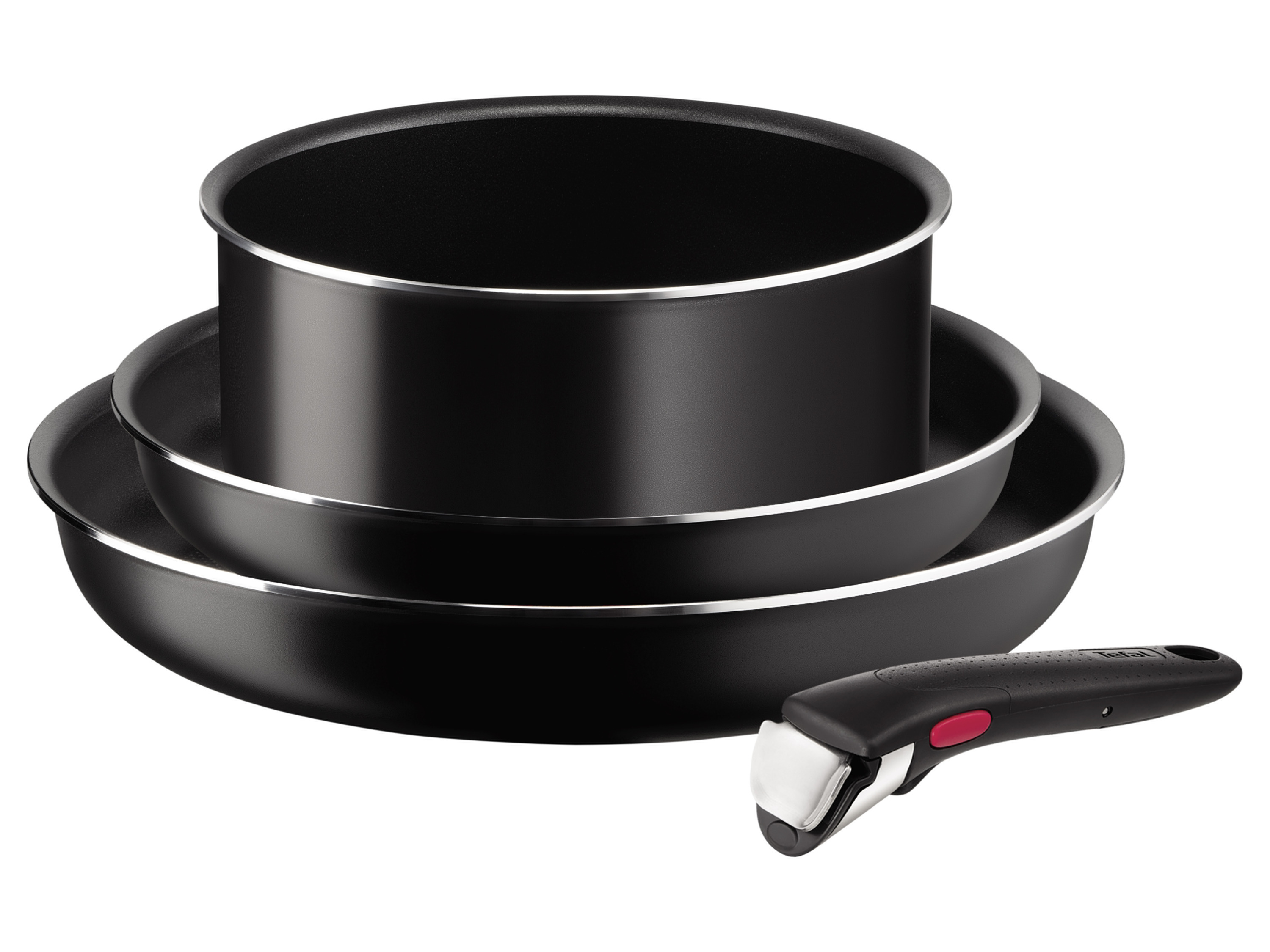 TEFAL Súprava kastróla a panvíc INGENIO ESSENTIAL, 4-dielna
