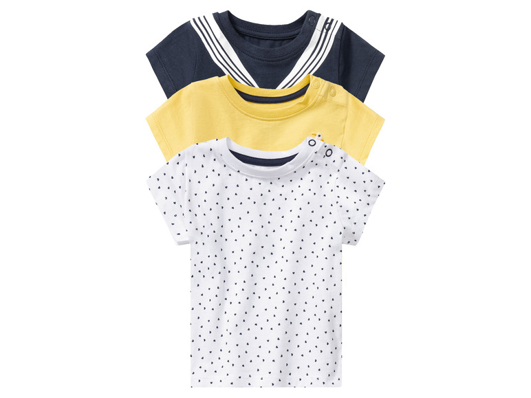 Prejsť na zobrazenie na celú obrazovku: lupilu® Detské bavlnené tričko pre bábätká BIO, 3 kusy – obrázok 9
