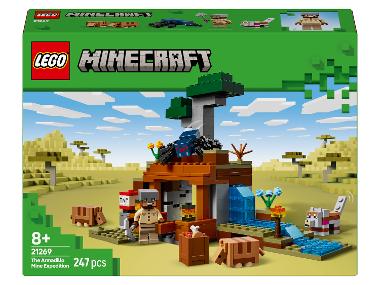 Lego Minecraft 21269 Výprava do bane a pásovec