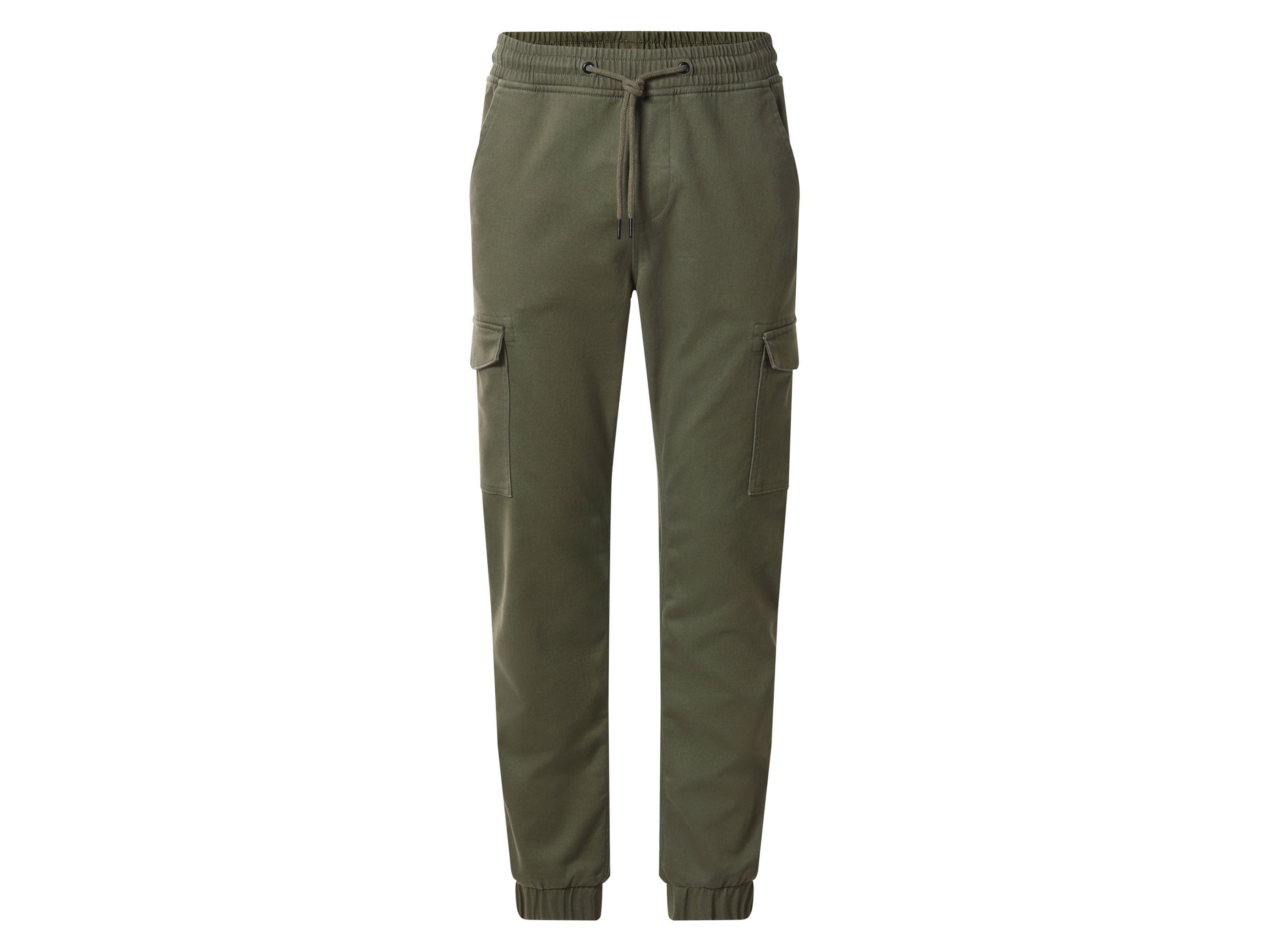 esmara Men Pánske cargo tepláky Premium (kaki, L (52/54))