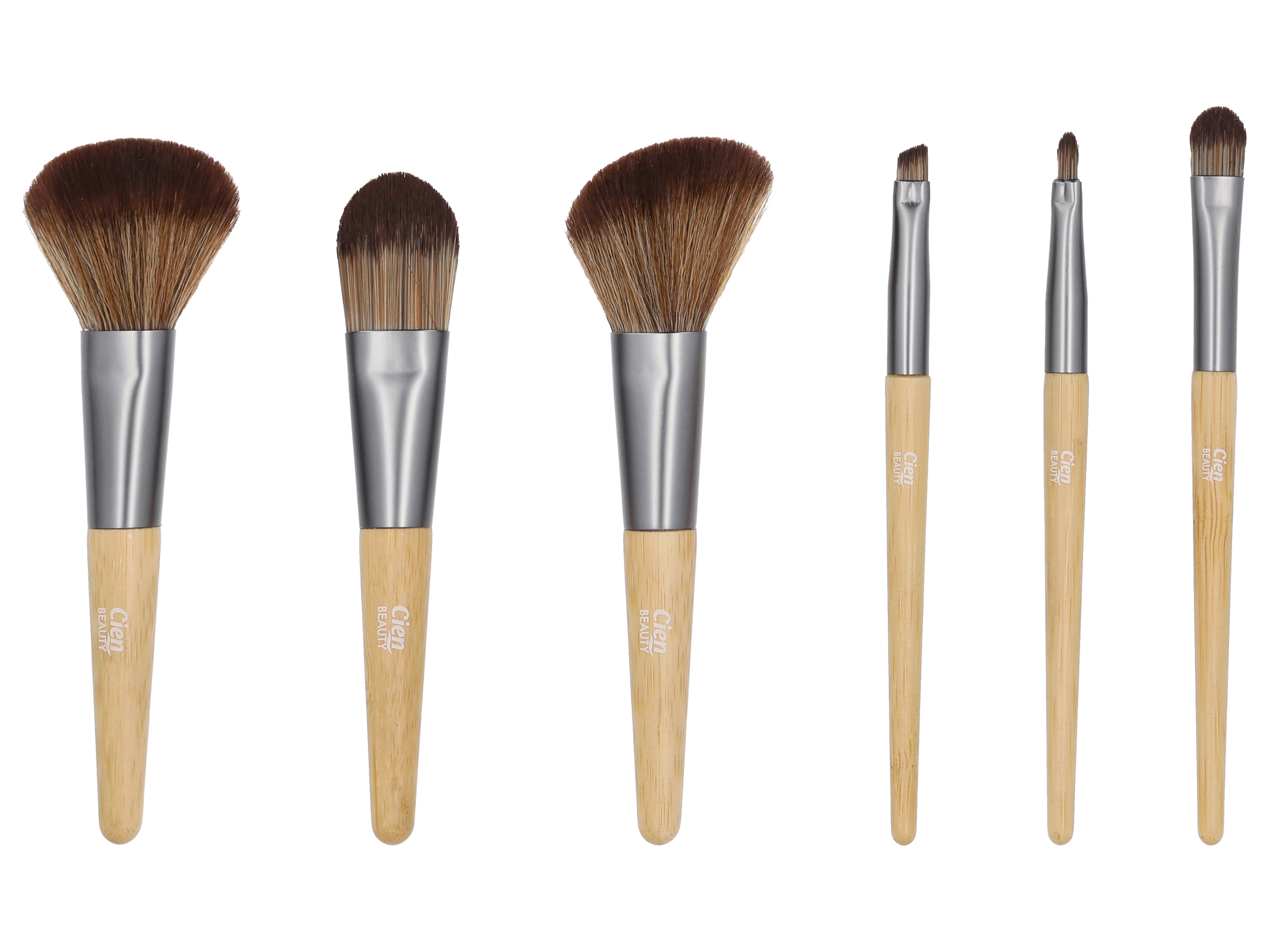 CIEN Beauty Súprava kozmetických štetcov (mini kozmetické štetce, 7-dielna súprava)