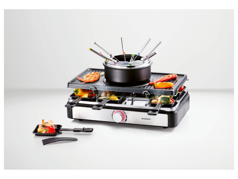 Prejsť na zobrazenie na celú obrazovku: SILVERCREST® KITCHEN TOOLS Kombinovaný gril na fondue a raclette – obrázok 5
