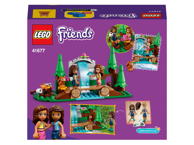 Prejsť na zobrazenie na celú obrazovku: LEGO® Friends 41677 Lesný vodopád – obrázok 2