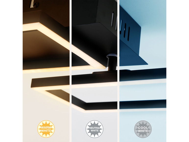 Prejsť na zobrazenie na celú obrazovku: Briloner LED dizajnové stropné svietidlo – obrázok 11