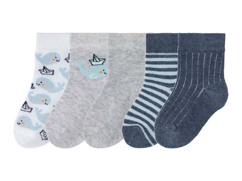 Prejsť na zobrazenie na celú obrazovku: lupilu Ponožky pre bábätká, 5 párov – obrázok 2