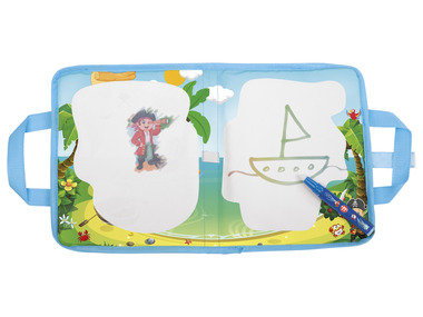 Playtive Cestovná podložka na maľovanie s vodnou pastelkou