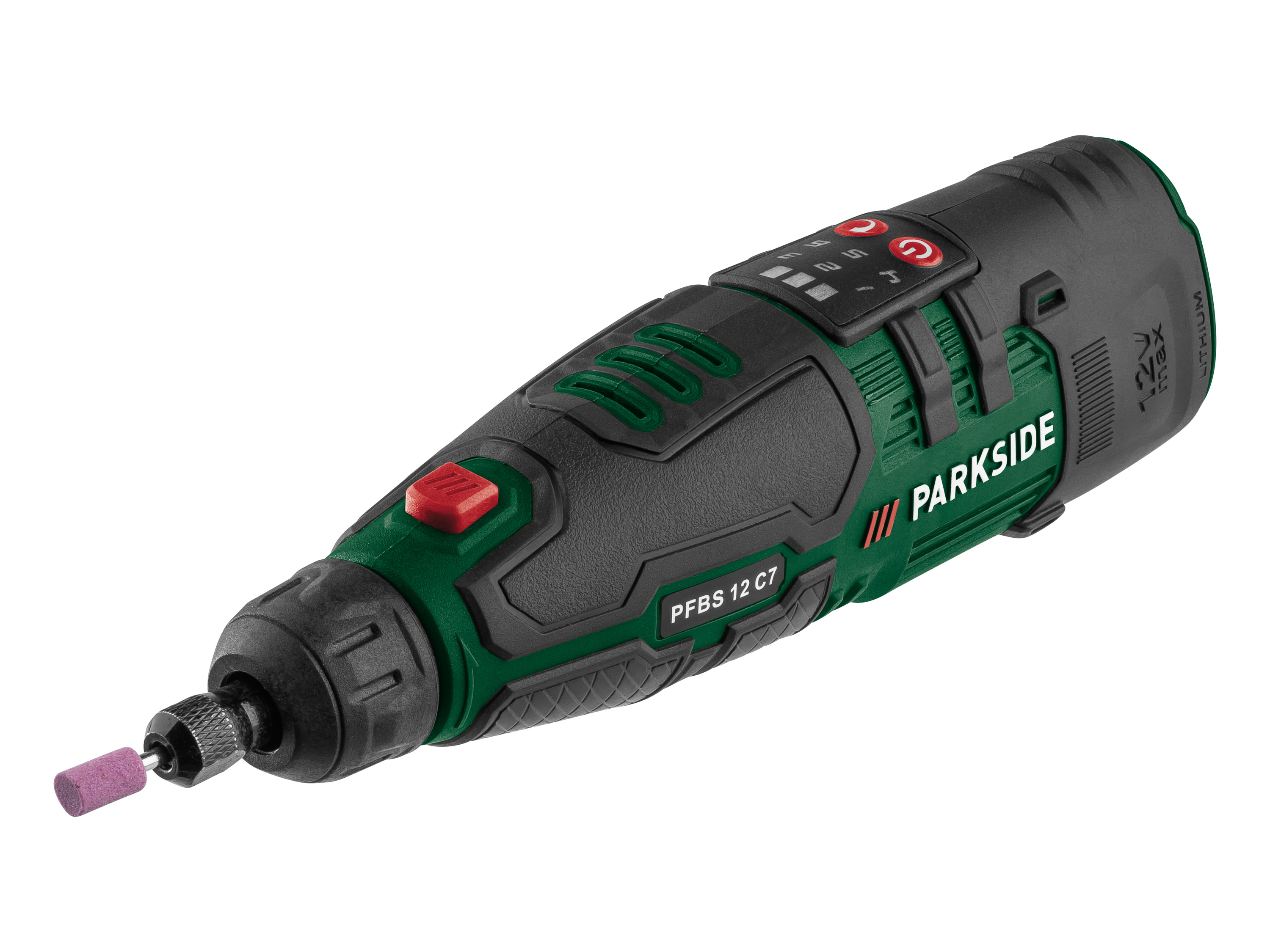 PARKSIDE® Aku jemná vŕtacia brúska 12 V PFBS 12 C7