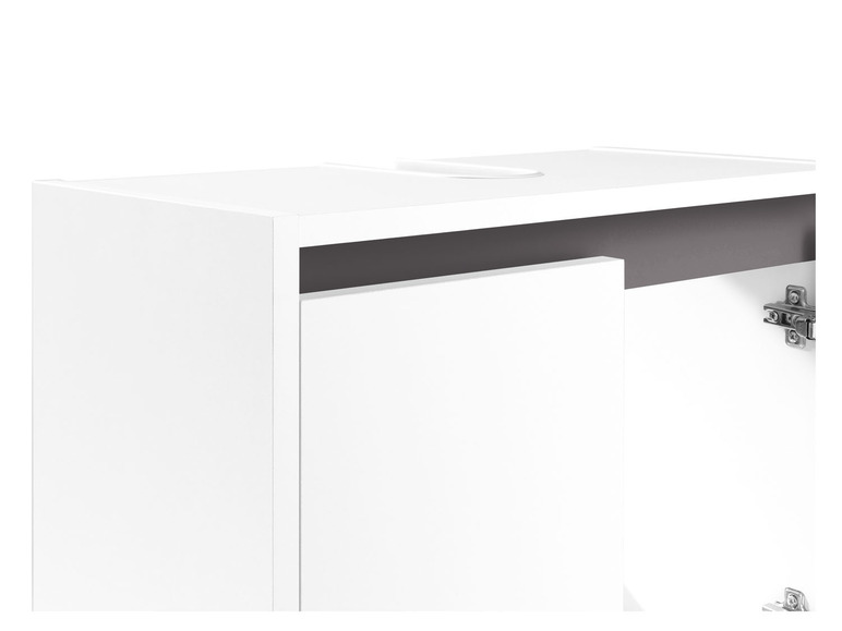 Prejsť na zobrazenie na celú obrazovku: LIVARNO home Skrinka pod umývadlo Oslo, 60 x 55 cm, biela – obrázok 12