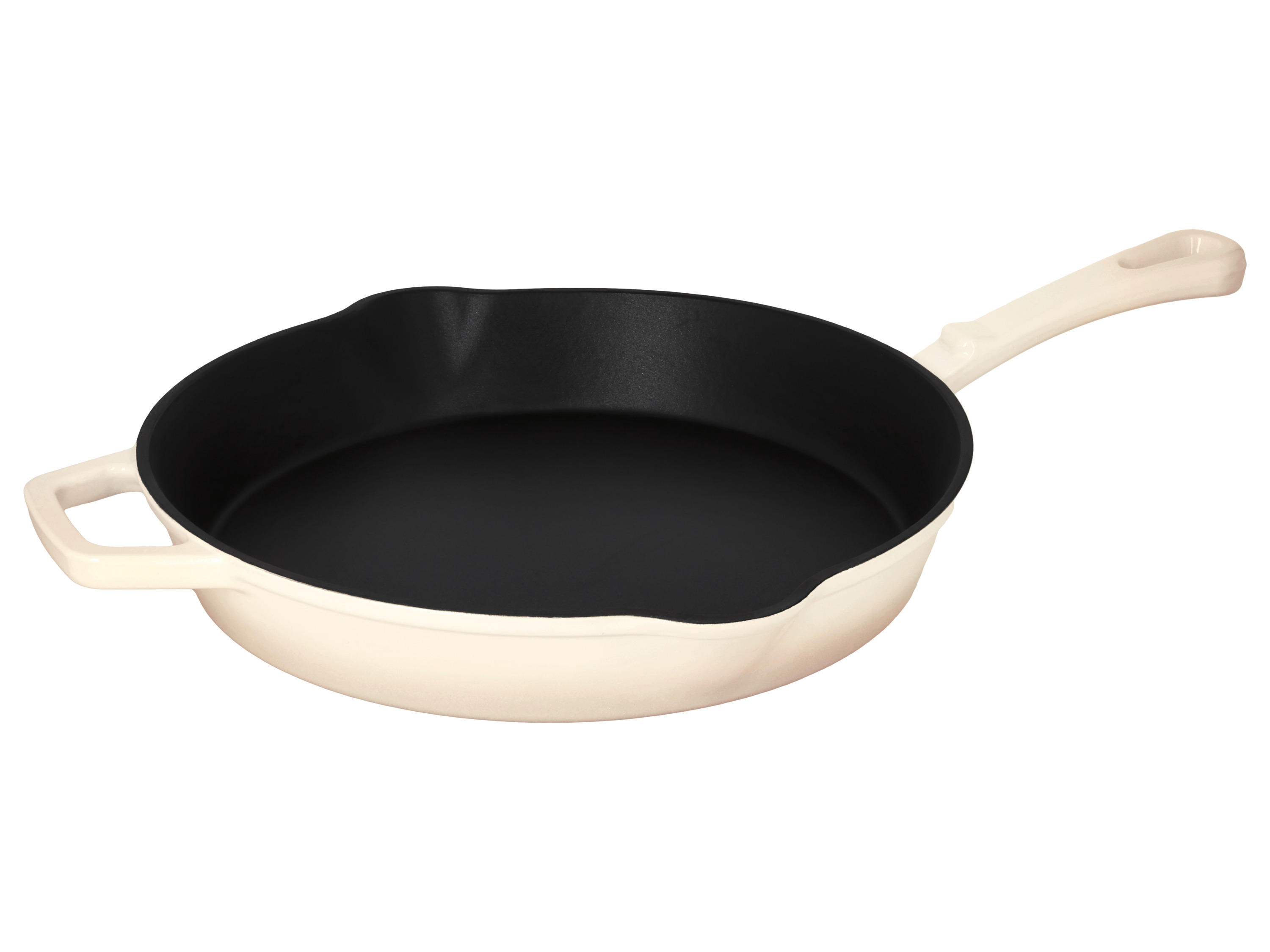 SILVERCREST® Liatinová panvica Premium, 30 cm (krémová)