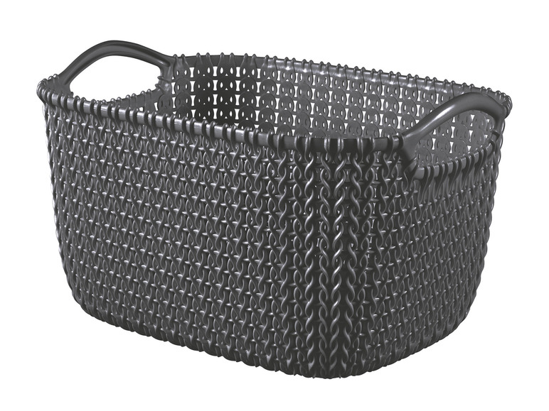 Prejsť na zobrazenie na celú obrazovku: Curver Úložný pletený kôš KNIT, 4,5 l/8 l – obrázok 8