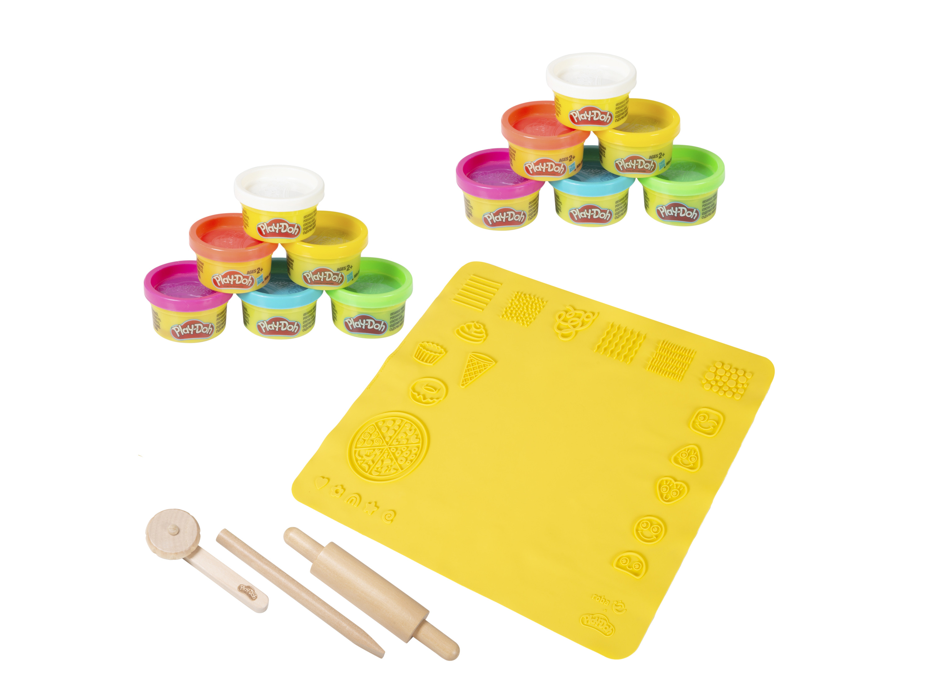 Súprava s plastelínou roba x Play-Doh (veľká (12x plastelína))