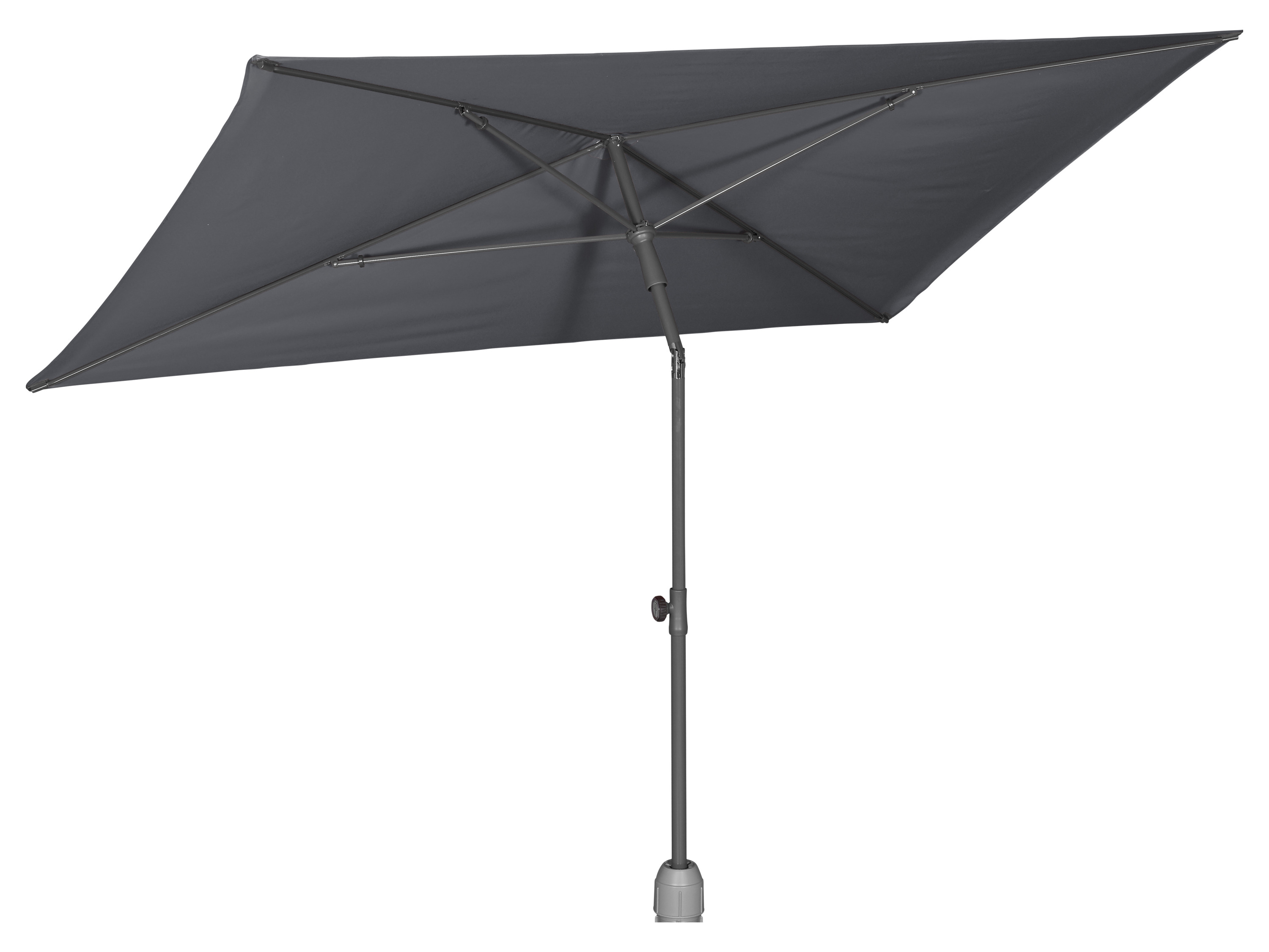 LIVARNO® Slnečník, 210 x 140 cm (antracitová)