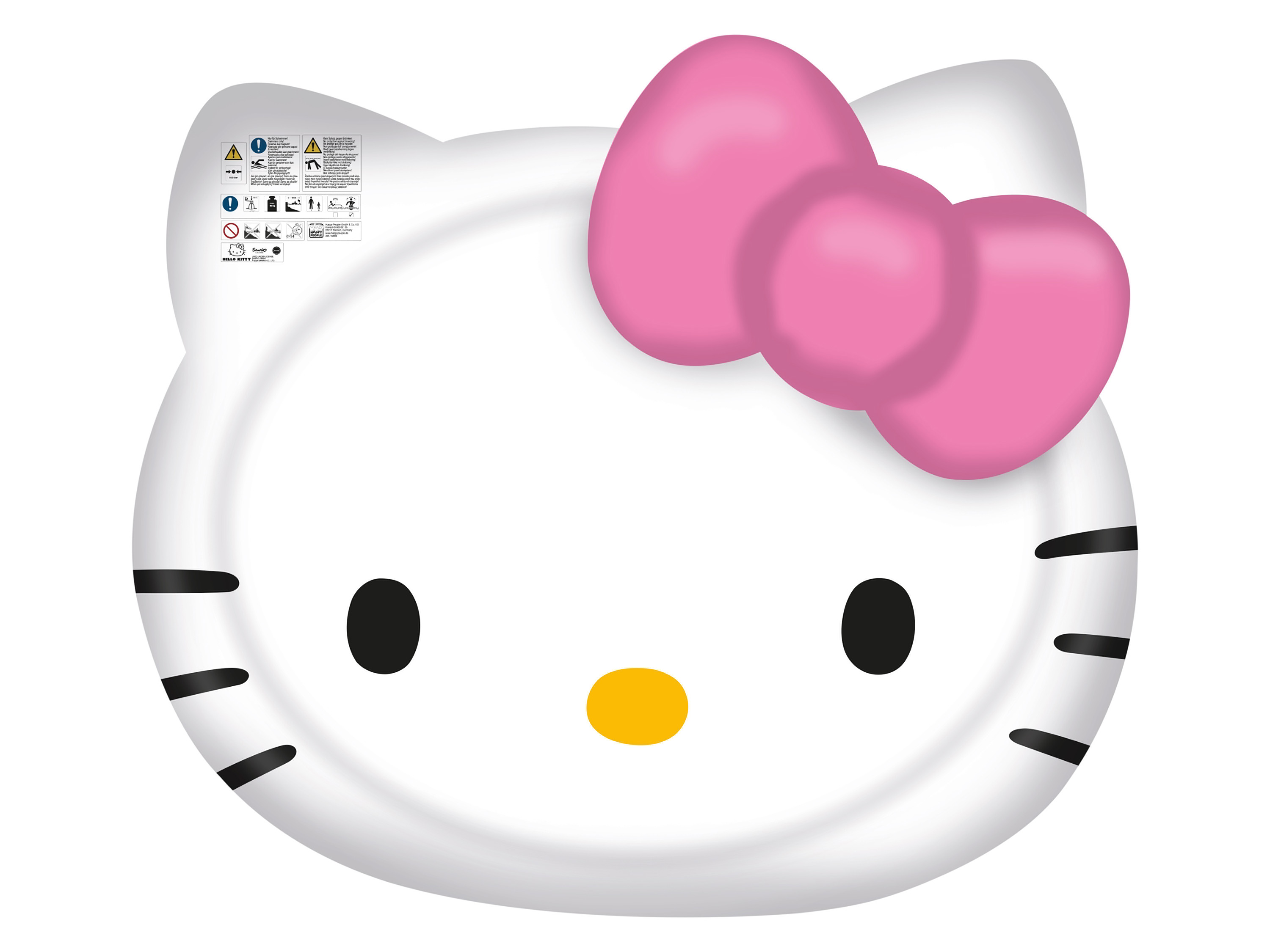 Hello Kitty Nafukovačka, 140 x 120 cm
