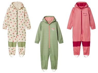 lupilu® Dievčenský nepremokavý softšelový overal