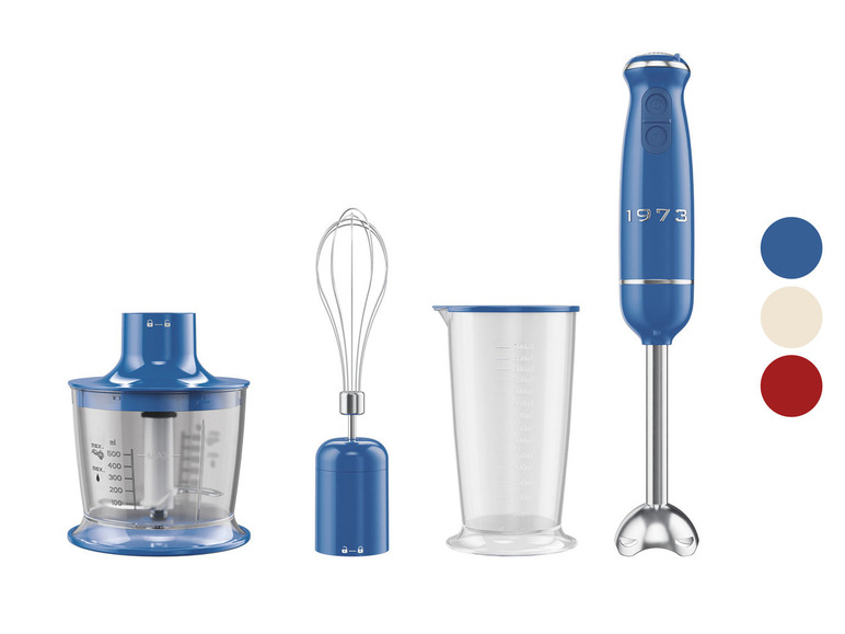 SILVERCREST® KITCHEN TOOLS Tyčový mixér Retro 1973 SSMSR 600 A1