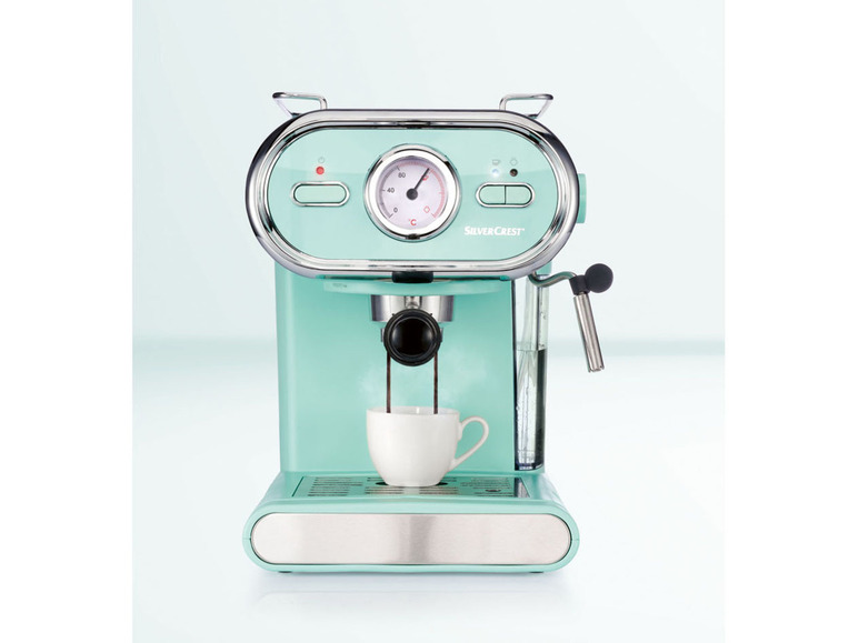 Prejsť na zobrazenie na celú obrazovku: SILVERCREST® KITCHEN TOOLS Espresso kávovar SEM 1100 D3, mentolový – obrázok 5