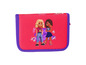 Ružový peračník LEGO Friends s dvoma dievčatami