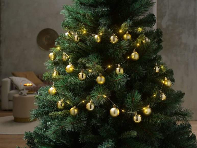 Prejsť na zobrazenie na celú obrazovku: LIVARNO home LED vianočná reťaz s guľami – obrázok 4