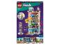 Súprava LEGO Friends 41748, modulárna viacposchodová budova s minifigúrkami.