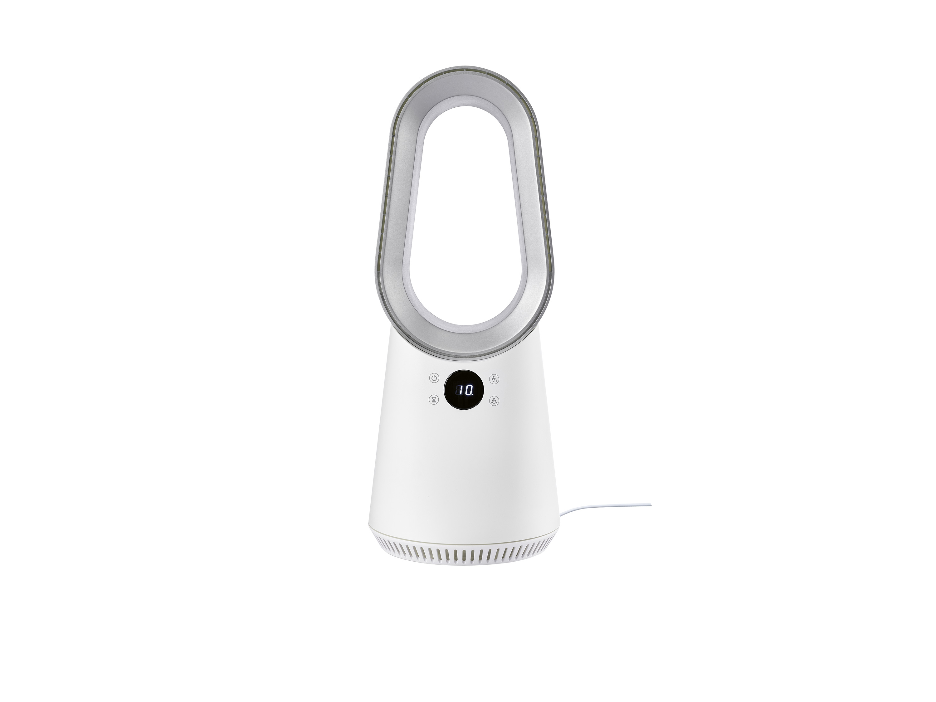 SILVERCREST® Stolný miniventilátor (biela)